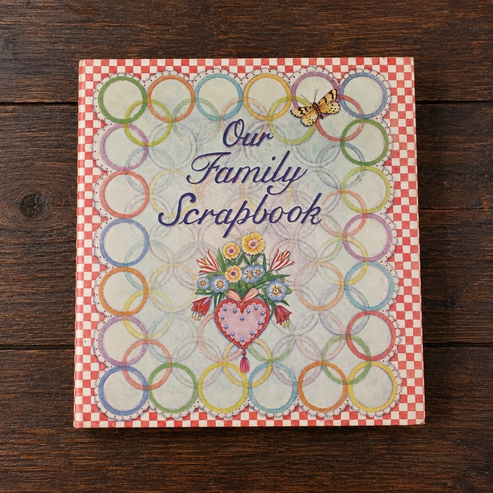 Our Family Scrapbook Judy Pelikan Hugh Lauter Levin Memory Book Spiral Bound